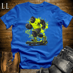 Gym Beast Treadmill Green Gorilla Royal | Runner Tee