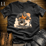 Gym Beast Treadmill Orange Gorilla Black | Cardio Tee