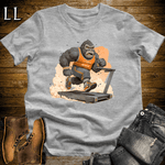 Gym Beast Treadmill Orange Gorilla Sport Grey | Cardio Tee