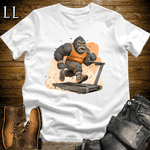Gym Beast Treadmill Orange Gorilla White | Cardio Tee