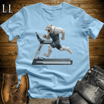 Gym Beast Siberian Tiger Treadmill Light Blue | Cardio Tee