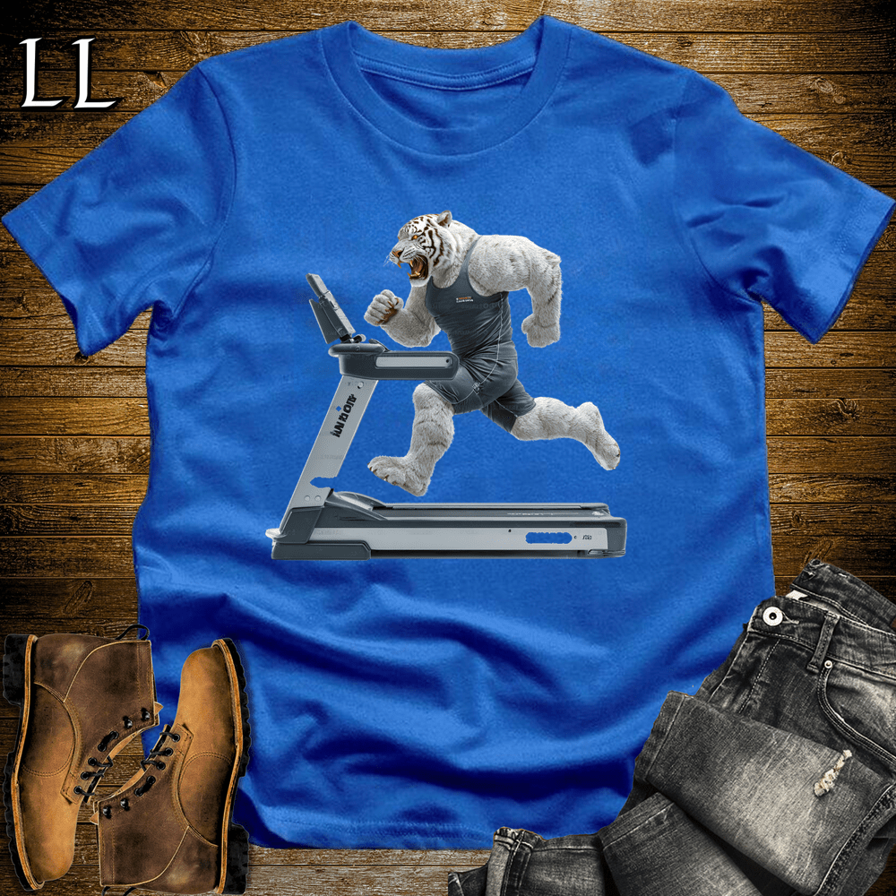 Gym Beast Siberian Tiger Treadmill Royal | Cardio Tee