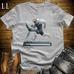 Gym Beast Siberian Tiger Treadmill Sport Grey | Cardio Tee