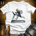 Gym Beast Siberian Tiger Treadmill White | Cardio Tee
