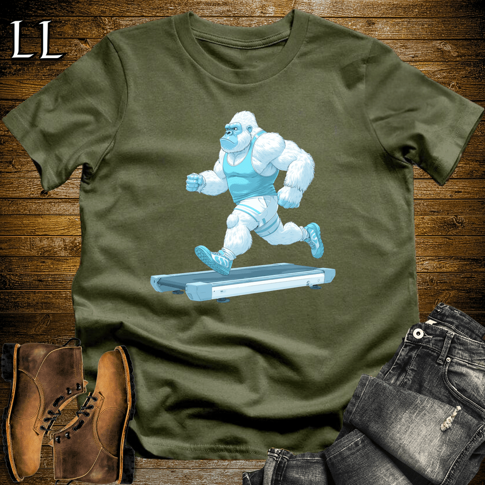 Gym Beast Treadmill White Gorilla Military Green | Treadmill White Gorilla