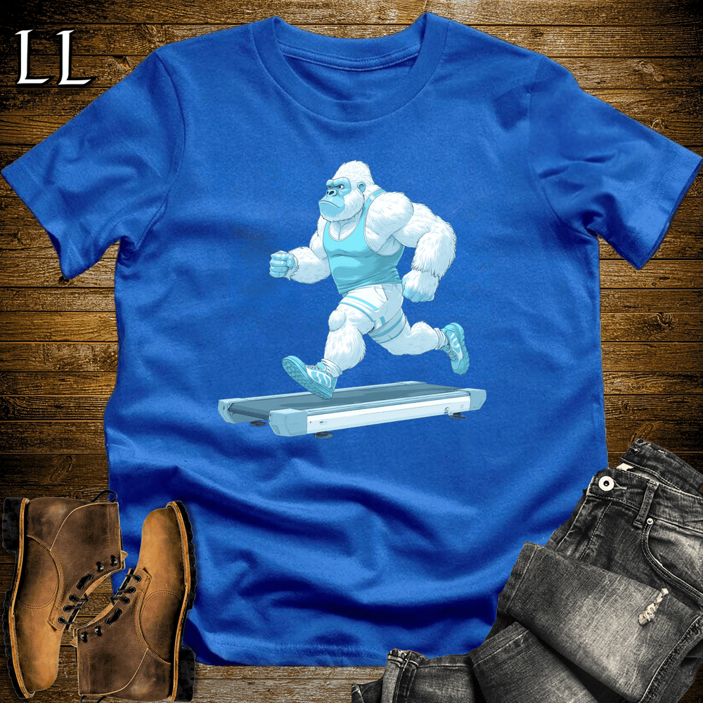 Gym Beast Treadmill White Gorilla Royal Blue | Treadmill White Gorilla