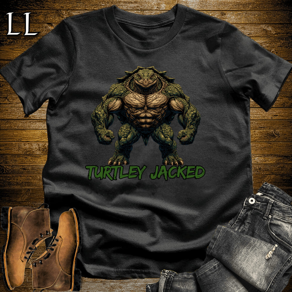 Gym Beast Turtley Jacked - Black - LegacyLayers