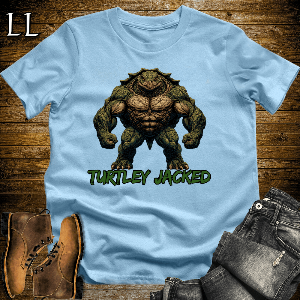 Gym Beast Turtley Jacked Light Blue | Turtley Jacked