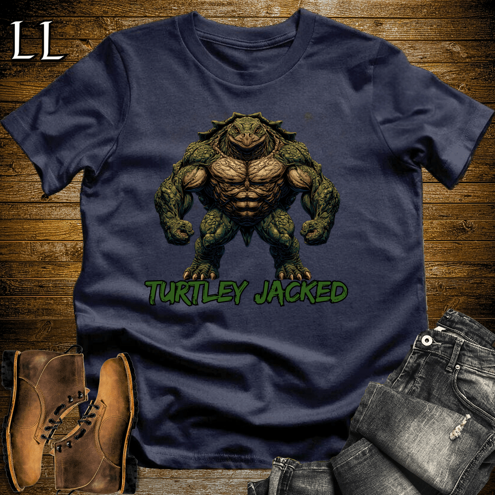 Gym Beast Turtley Jacked - Navy - LegacyLayers