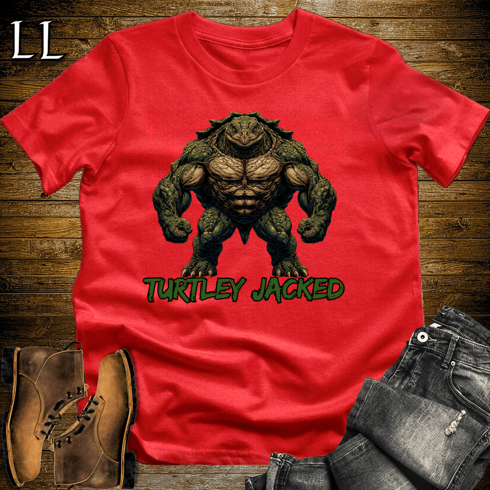Gym Beast Turtley Jacked - Red - LegacyLayers