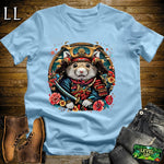 Hamster Samurai Black | Tiny Warrior Tee
