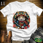 Hamster Samurai Military Green | Tiny Warrior Tee