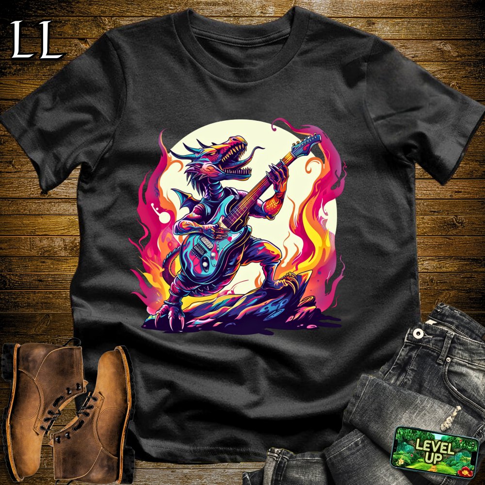 Hard Rock Dragon Softstyle Tee - Black - LegacyLayers