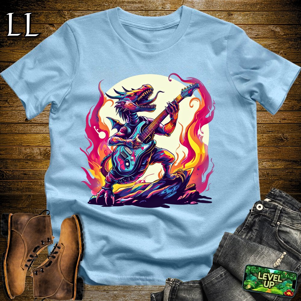 Hard Rock Dragon Softstyle Tee - Light Blue - LegacyLayers