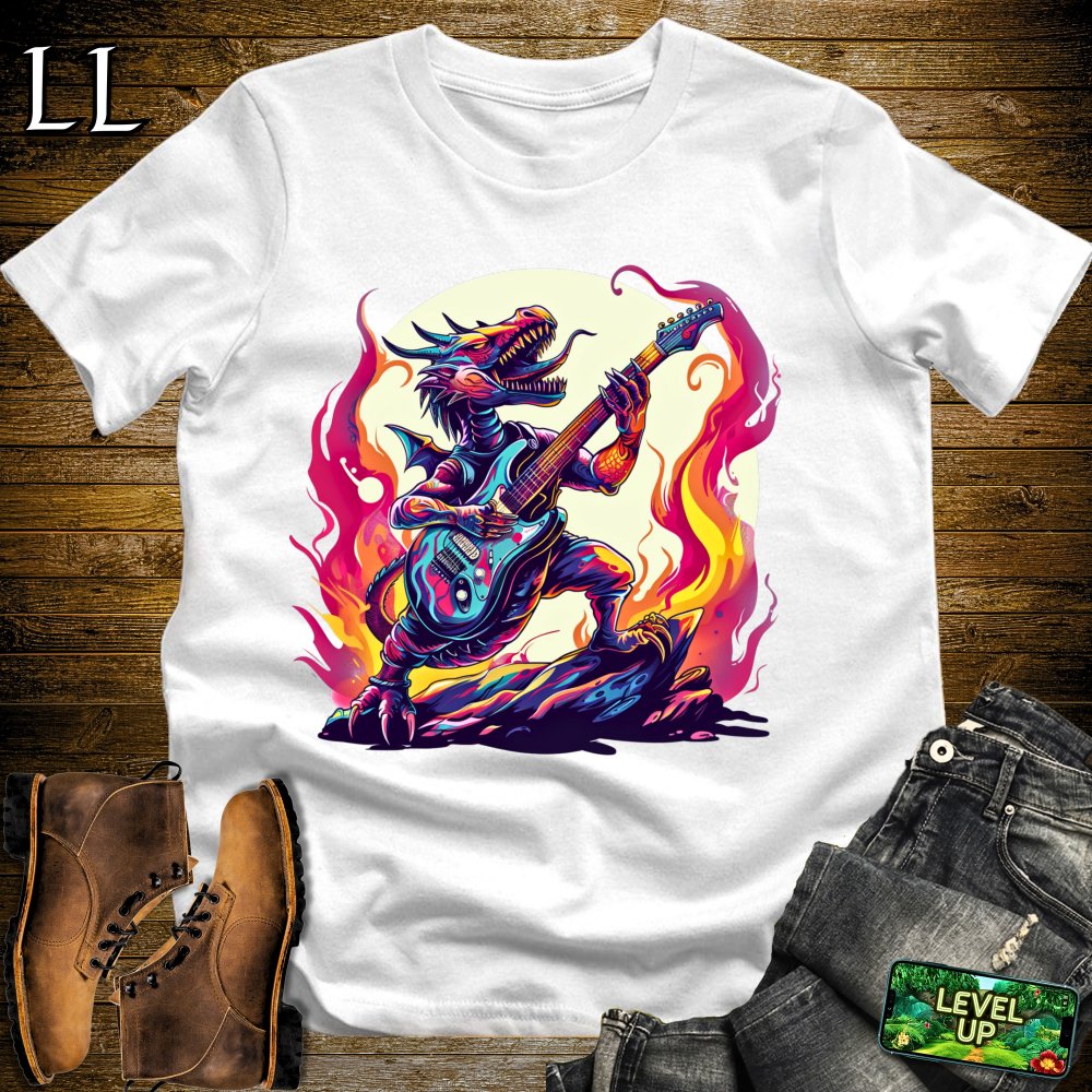 Hard Rock Dragon Softstyle Tee - White - LegacyLayers