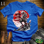 Hard Rock Samurai Light Blue | Music Warrior Tee