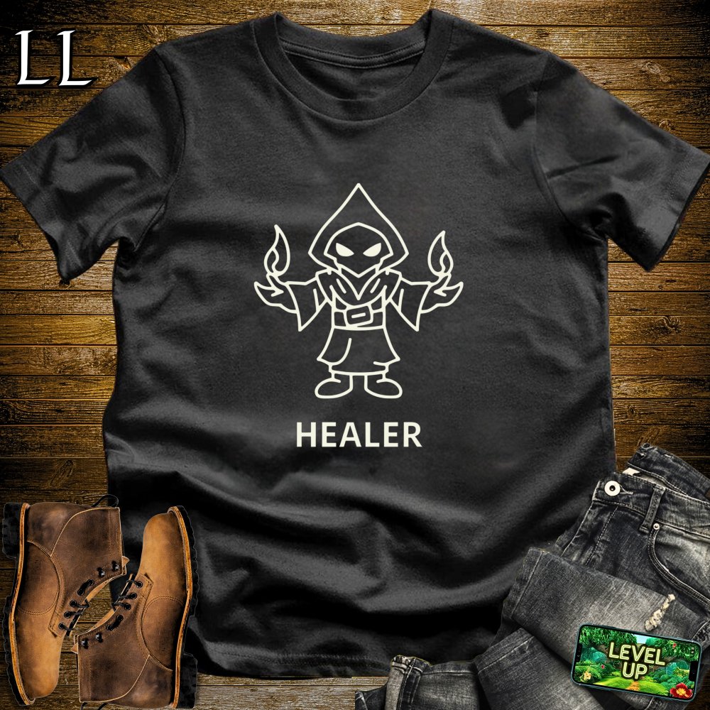 Healer Softstyle Tee - Black - LegacyLayers