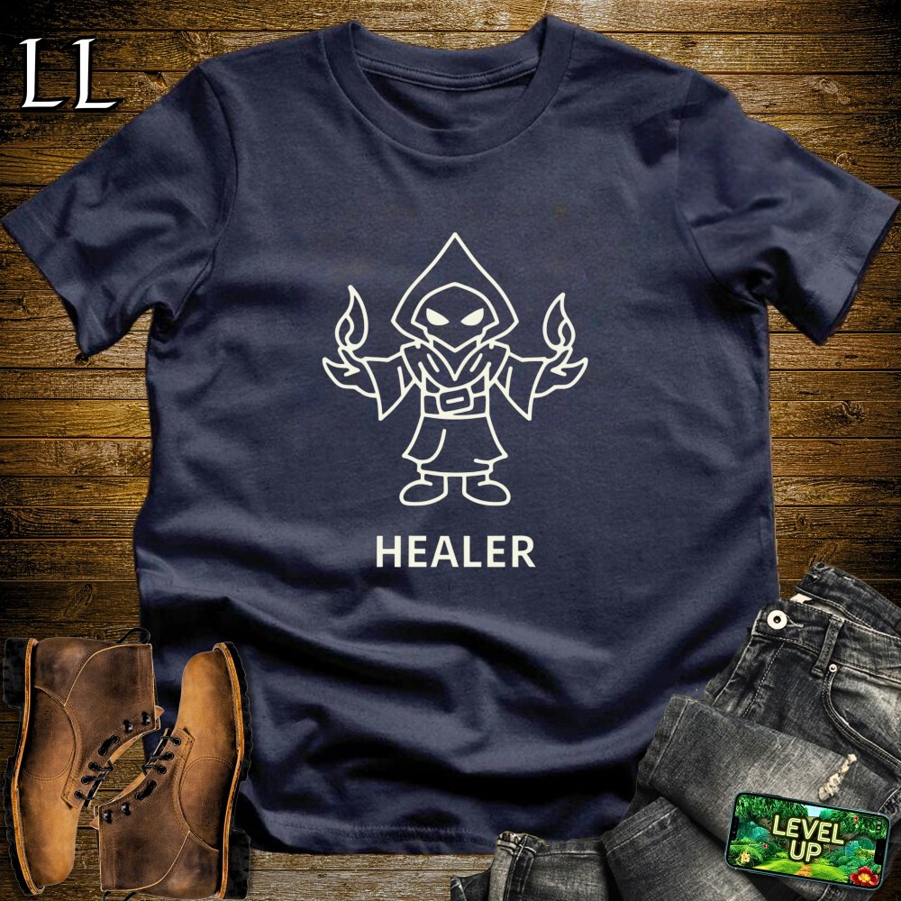 Healer Softstyle Tee - Navy - LegacyLayers