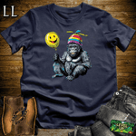 Helicopter Hat Gorilla Navy | Funny Shirt