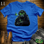 Helicopter Pilot Gorilla Royal Blue | Pilot Shirt
