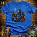 Hookah Gorilla Royal Blue | Hookah Lounge Shirt