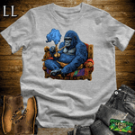 Hookah Gorilla Sport Grey | Hookah Lounge Shirt
