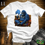 Hookah Gorilla White | Hookah Lounge Shirt