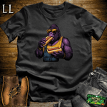 Hot Dog Gorilla Black | Funny Food Lover Shirt