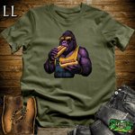 Hot Dog Gorilla Military Green | Funny Food Lover Shirt