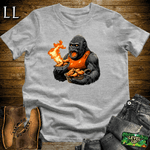 Hot Wings Gorilla Sport Grey | Spicy Food Lover Shirt
