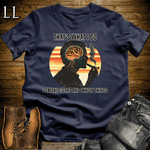 Smoke Cigar and Know Things Softstyle Tee Navy | Funny Cigar Quote Shirt