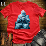 Ice Capo Cigar Gorilla Red | Gorilla Graphic Tee