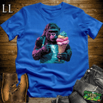 Ice Cream Gorilla Softstyle Tee Royal | Dessert Party Tee