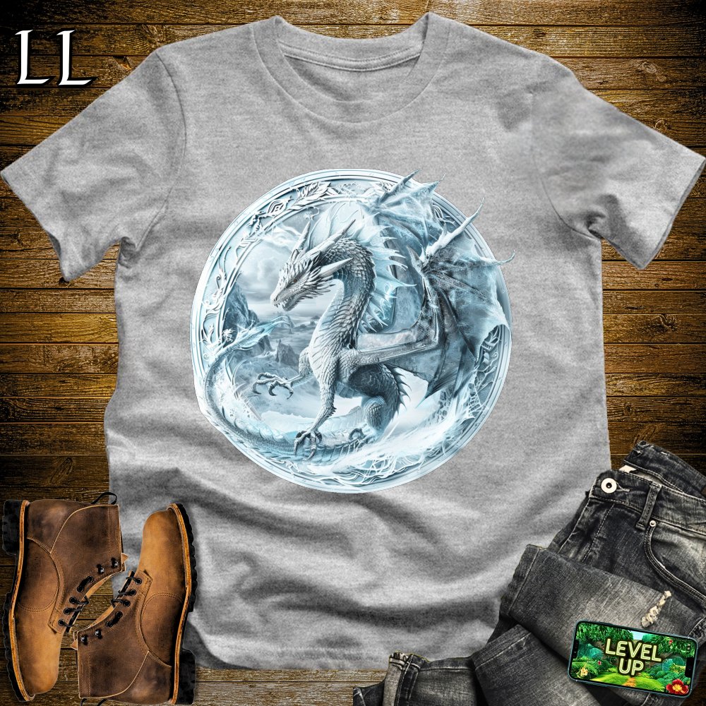 Ice Dragon Softstyle Tee - Sport Grey - LegacyLayers