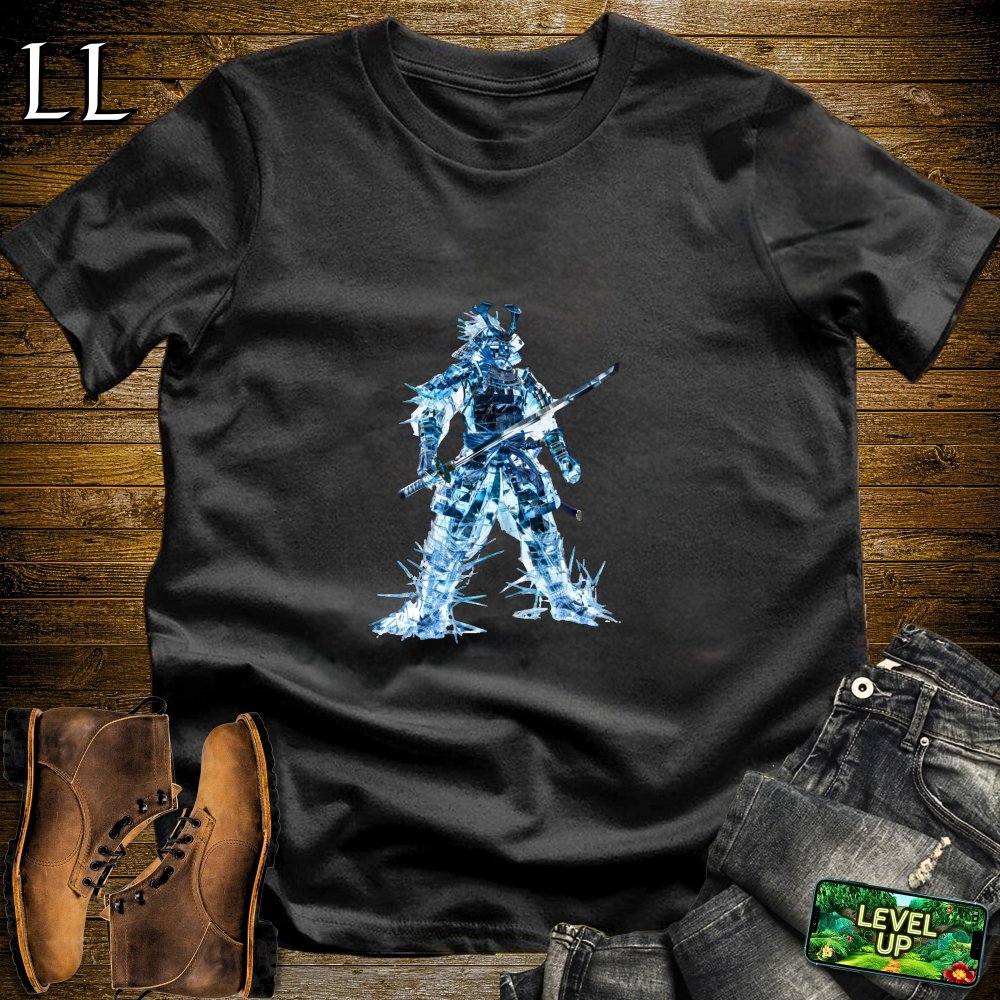 Ice Samurai White | Frozen Warrior Tee