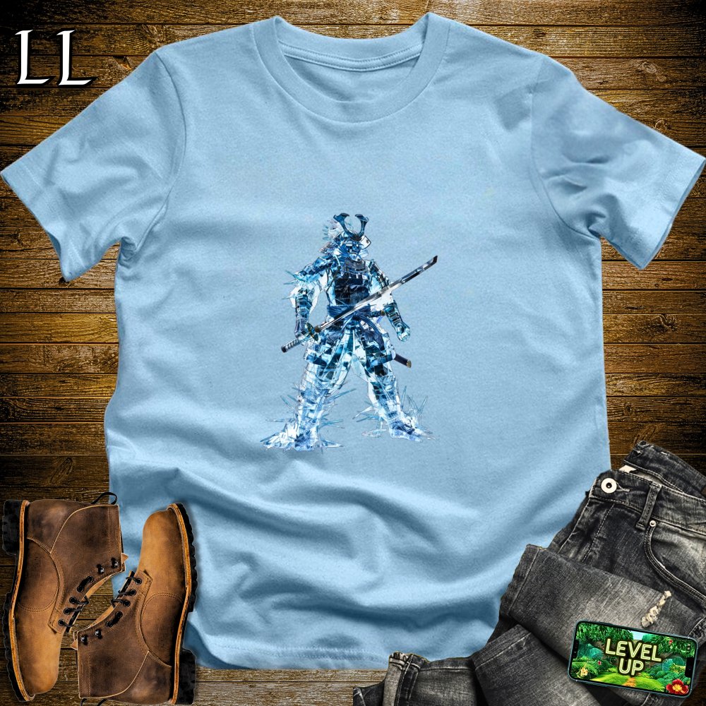 Ice Samurai Black | Frozen Warrior Tee