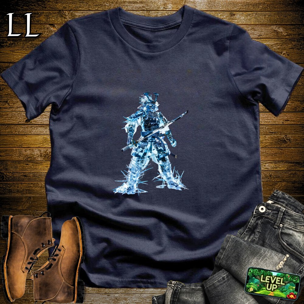 Ice Samurai Red | Frozen Warrior Tee