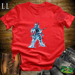 Ice Samurai Royal Blue | Frozen Warrior Tee