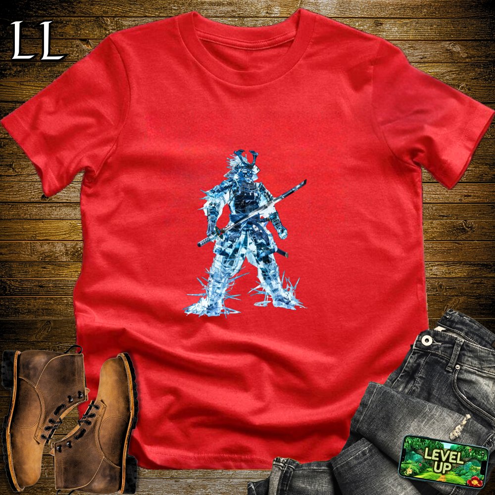 Ice Samurai Royal Blue | Frozen Warrior Tee
