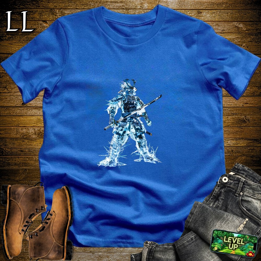 Ice Samurai Light Blue | Frozen Warrior Tee