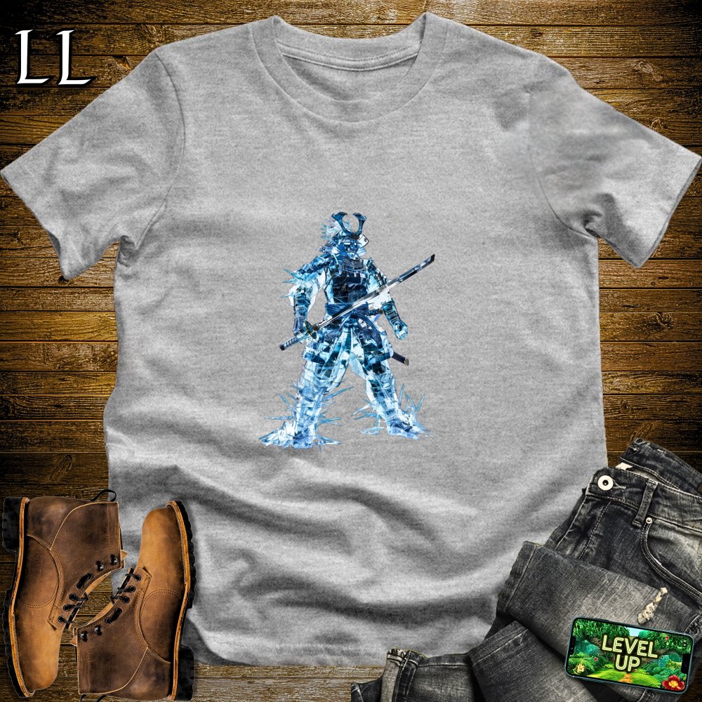Ice Samurai Sport Grey | Frozen Warrior Tee
