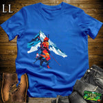 Icy Mountain Samurai Light Blue | Summit Warrior Tee