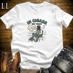 In Cigars We Trust 2 T-Shirt White | Funny Cigar Lover Gift Tee