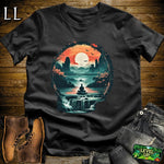 Inner Peace Samurai White | Zen Warrior Tee