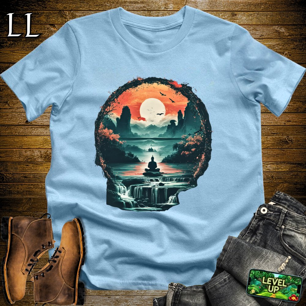 Inner Peace Samurai Black | Zen Warrior Tee