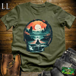 Inner Peace Samurai Navy | Zen Warrior Tee