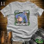 Itching For Greatness Gorilla Sport Grey | Ambitious Shirt