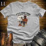 Its a Cigar Thing 2 T-Shirt Sport Grey | Funny Cigar Lover Tee