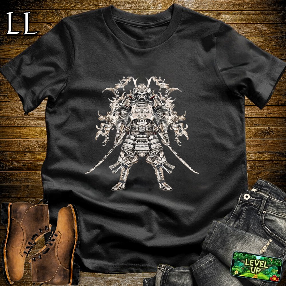 Ivory Samurai White | Elephant Warrior Tee