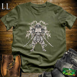 Ivory Samurai Navy | Elephant Warrior Tee